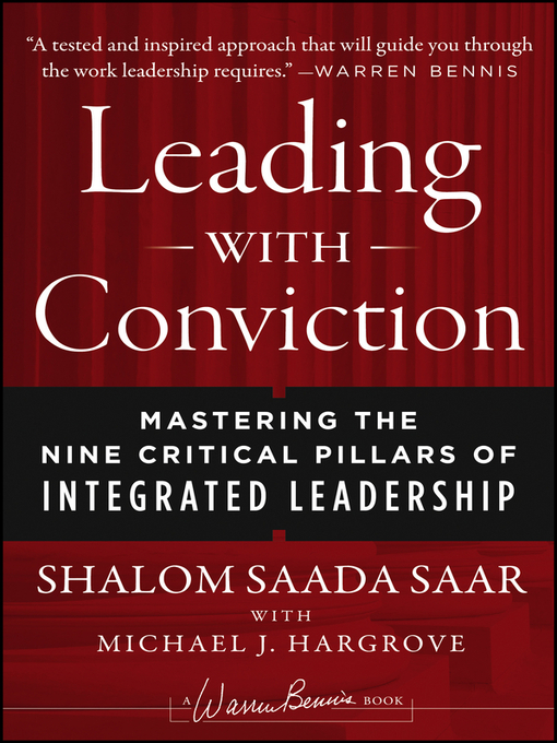 Title details for Leading with Conviction by Shalom Saada Saar - Available
